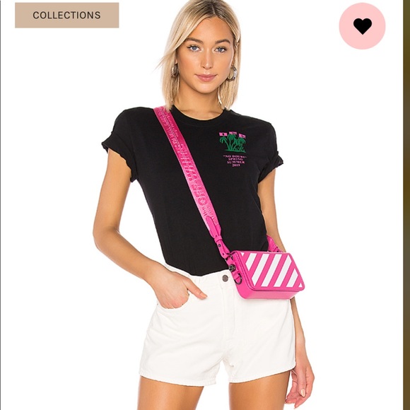 NWT AUTHENTIC OFF-WHITE Mini Crossbody Bag - Picture 4 of 9